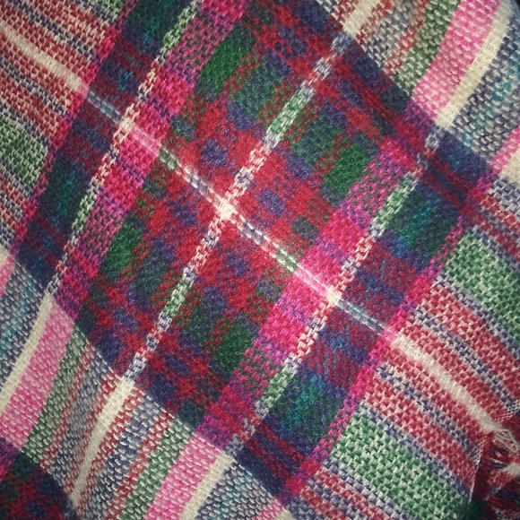 Tartan Plaid Shawl Scarf - Picture 3 of 10